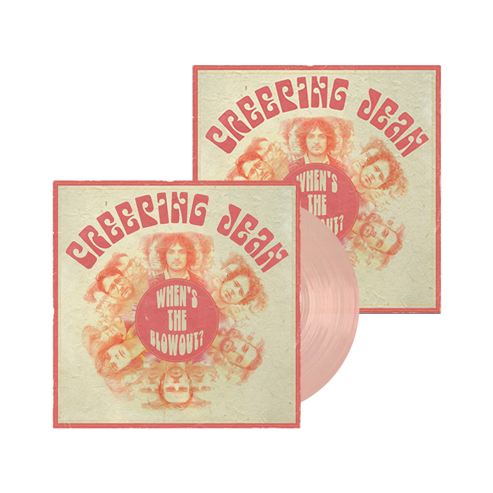 Creeping Jean - When's The Blowout? Marble Pink  Vinyl