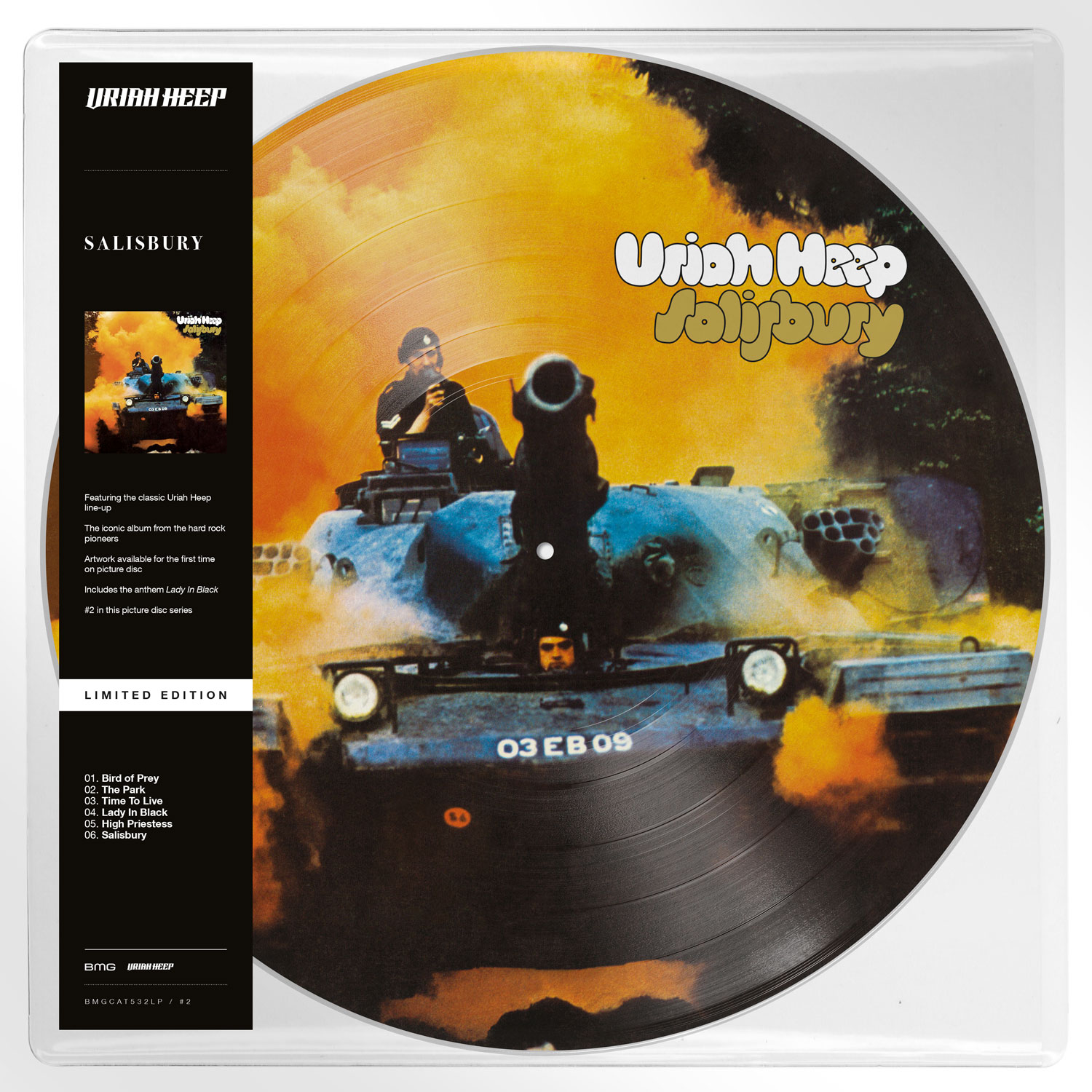 Uriah Heep - Salisbury Limited Picture Disc Vinyl