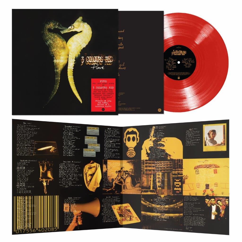 3 Colours Red  - Pure Red Vinyl