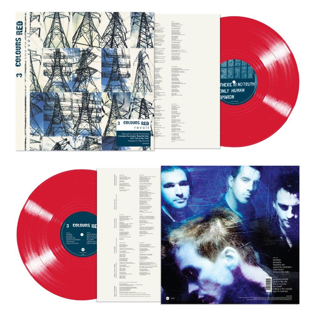 3 Colours Red  - Revolt Red Vinyl