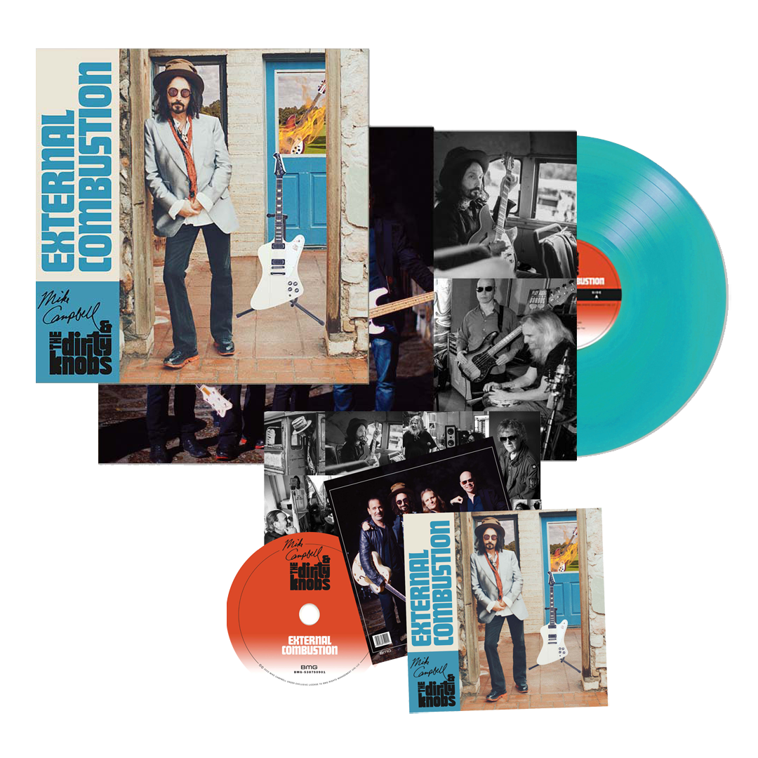 Mike Campbell & The Dirty Knobs - External Combustion CD Album Teal Vinyl Exclusive