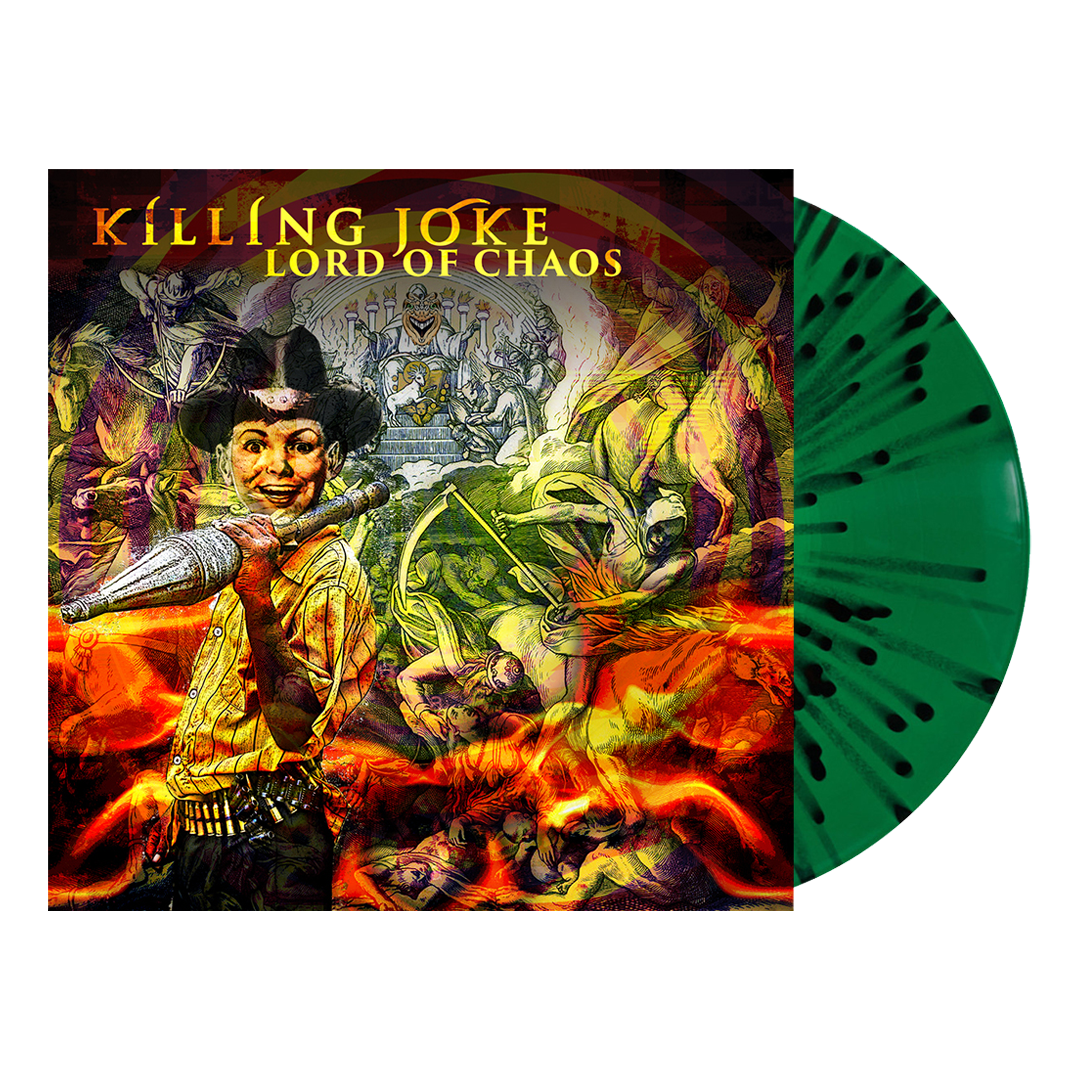 Killing Joke - Lord Of Chaos EP Green & Black Splatter Vinyl LP