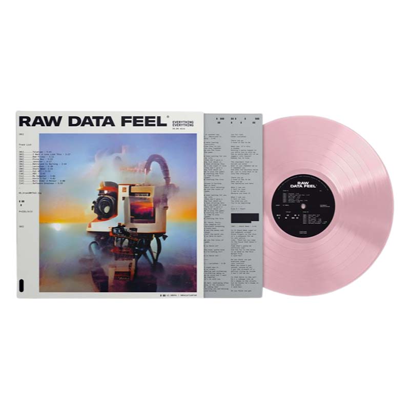 Everything Everything - Raw Data Feel Pink Vinyl