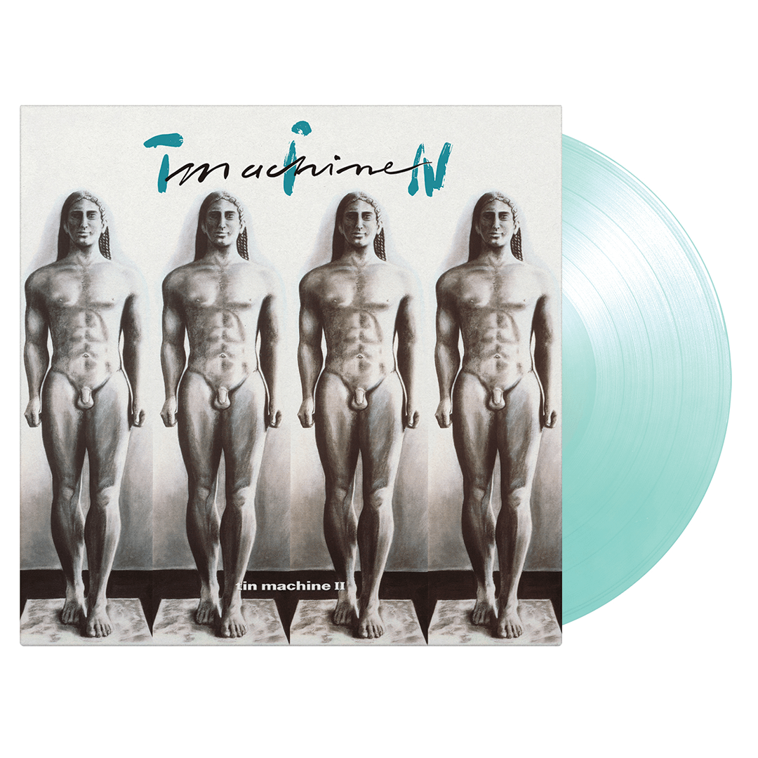 Tin Machine - Tin Machine II Crystal Clear / Turquoise  Heavyweight Vinyl