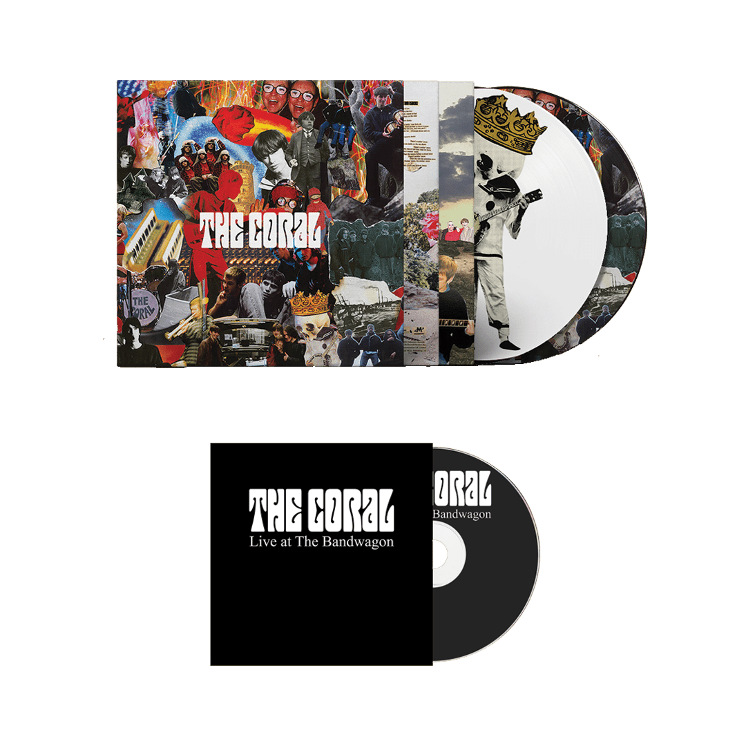 The Coral - 20th Anniversary Double Picture Disc Vinyl Live at The Bandwagon CD