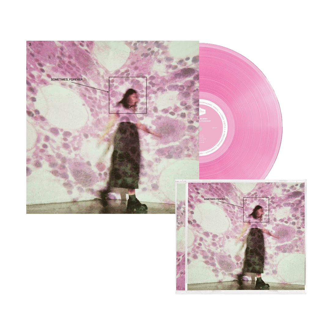 Soccer Mommy - Sometimes, Forever Pink Vinyl CD