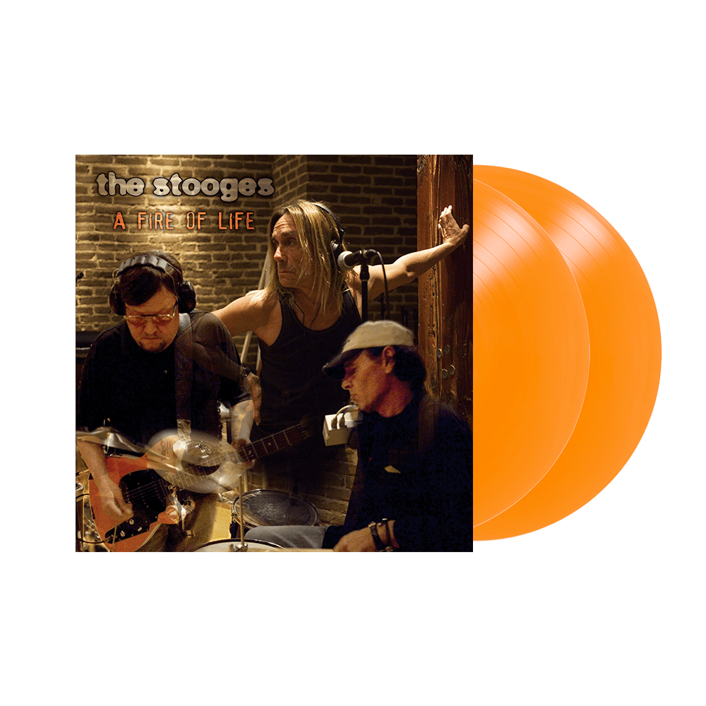 The Stooges - A Fire of Life Orange Double Vinyl