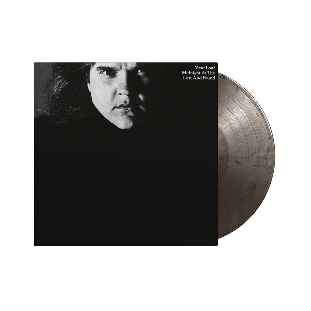 Meat Loaf - Midnight At The Lost and Found Silver and Black Marbled Heavyweight Vinyl