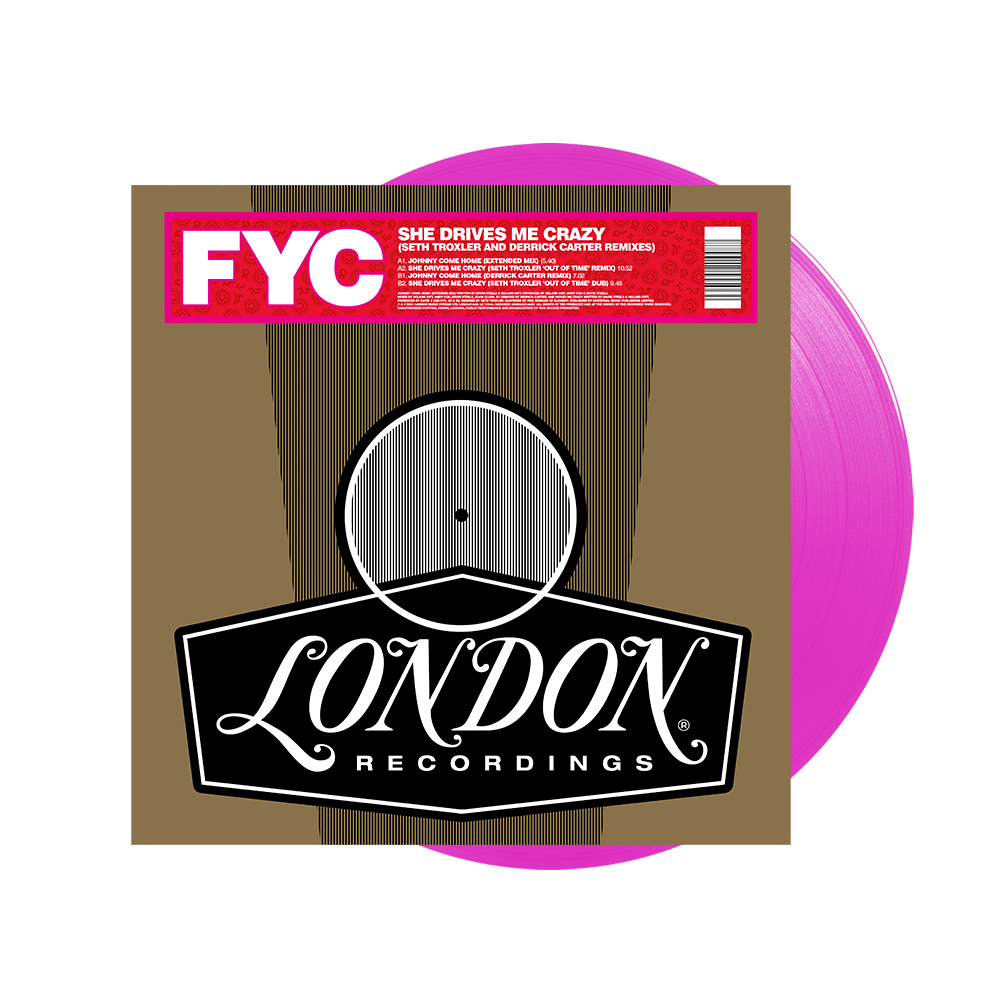 Fine Young Cannibals - She Drives Me Crazy feat. Derrick Carter & Seth Troxler RSD 2021 Pink 12 Inch Vinyl