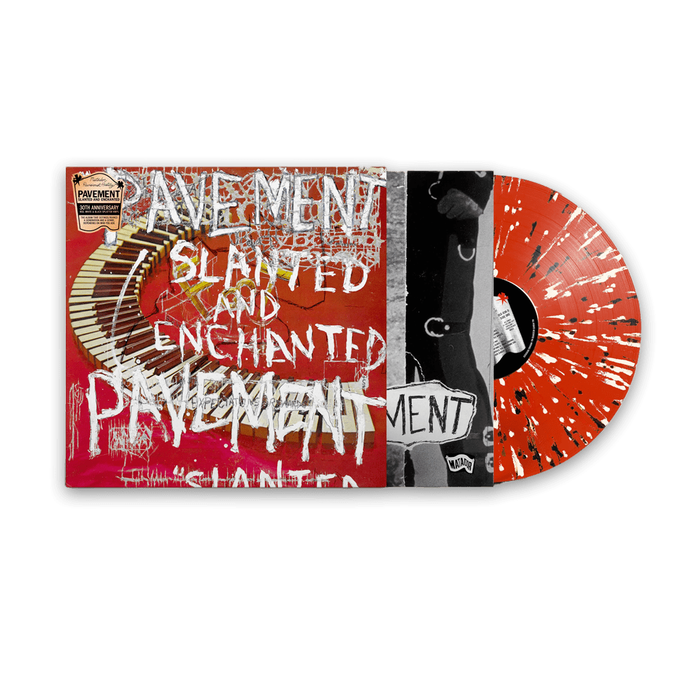 Pavement - Slanted and Enchanted: 30th Anniversary Edition Red & White Splatter Vinyl