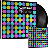 Marvin Gaye - Greatest Hits Live in '76 CD Vinyl