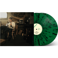 Logic - College Park Signed Exclusive Varsity Green Black Splatter Double Vinyl