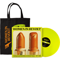 Women In Revolt! - Women In Revolt! Neon Yellow Vinyl & Tote Bag