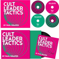 Paul Draper - EXCLUSIVE BUNDLE - Cult Leader Tactics Deluxe Book Edition Black Vinyl Inc Signed Print