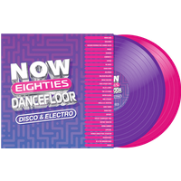 Various Artists - NOW That's What I Call 80s Dancefloor: Disco & Electro Purple & Pink Double Vinyl