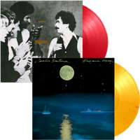 Santana - Inner Secrets Red Havana Moon Yellow & Red Marbled Heavyweight Vinyl