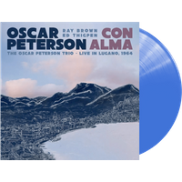 Oscar Peterson - Con Alma: The Oscar Peterson Trio - Live in Lugano, 1964 RSD BF 23 Blue Vinyl