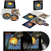 Def Leppard - Pyromania Half Speed Master Double Vinyl 2CD 4CD/Blu-Ray