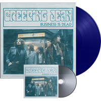 Creeping Jean - Business Is Dead Blue Vinyl LP & CD