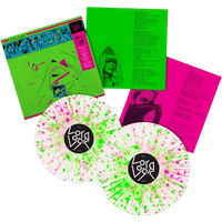 Lora Logic - Pedigree Charm Deluxe RSD 2024 Fluorescent Green & Pink Splatter Double Vinyl