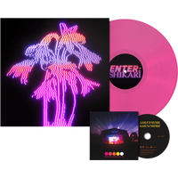 Enter Shikari - Dancing On The Frontline Transparent Neon Pink Vinyl Blu-Ray Vinyl