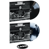 Johnny Cash - Songwriter Black & White Vinyl Black Vinyl