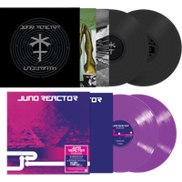 Juno Reactor - Labyrinth 2LP Vinyl Transmissions 30th Anniversary Edition RSD 2023 Neon Purple 2LP