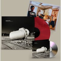 DEADLETTER - Hysterical Strength Transparent Red Vinyl CD